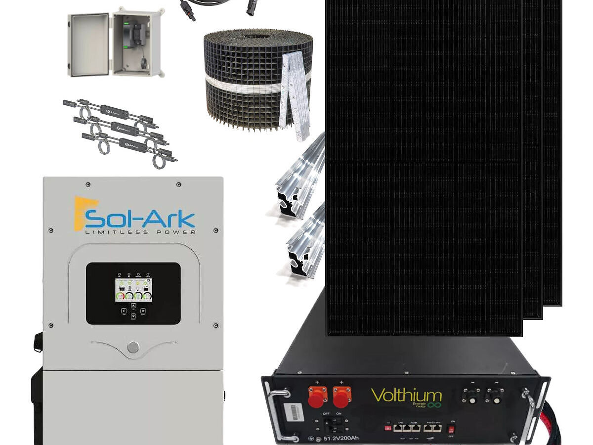 10kW Sol-Ark Grid-Tie Kit (10kWh backup) Solacity